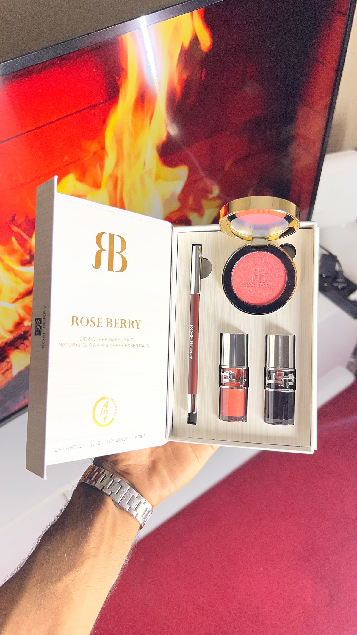 Pack 4-1 rose berry 🩷