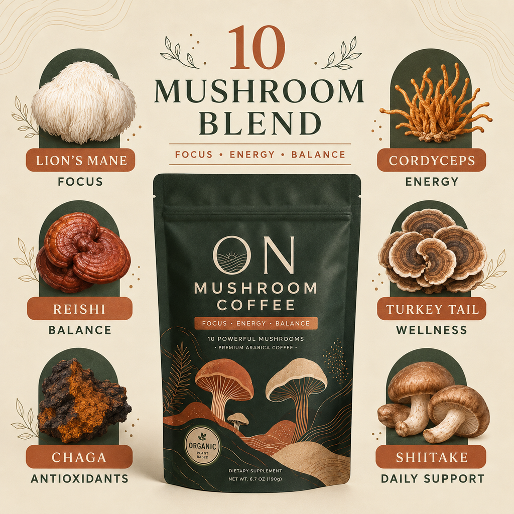 Mushroom Coffee (60 Servings)
