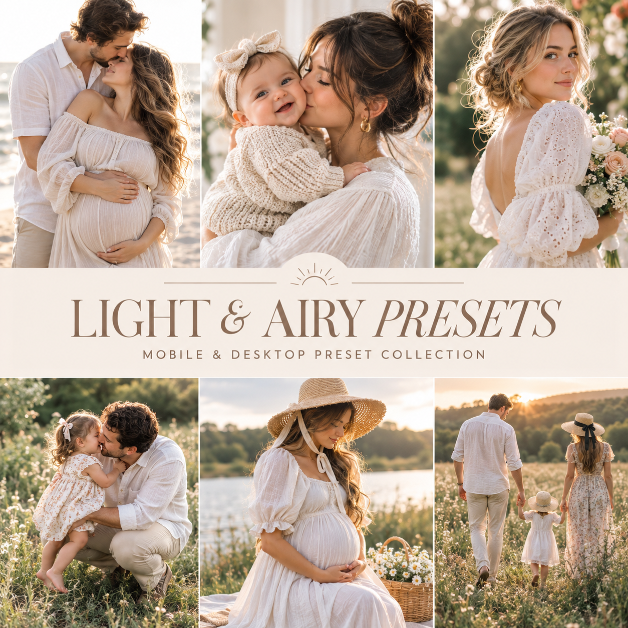 8,000+ Light & Airy Preset Collection-lifetime Acces