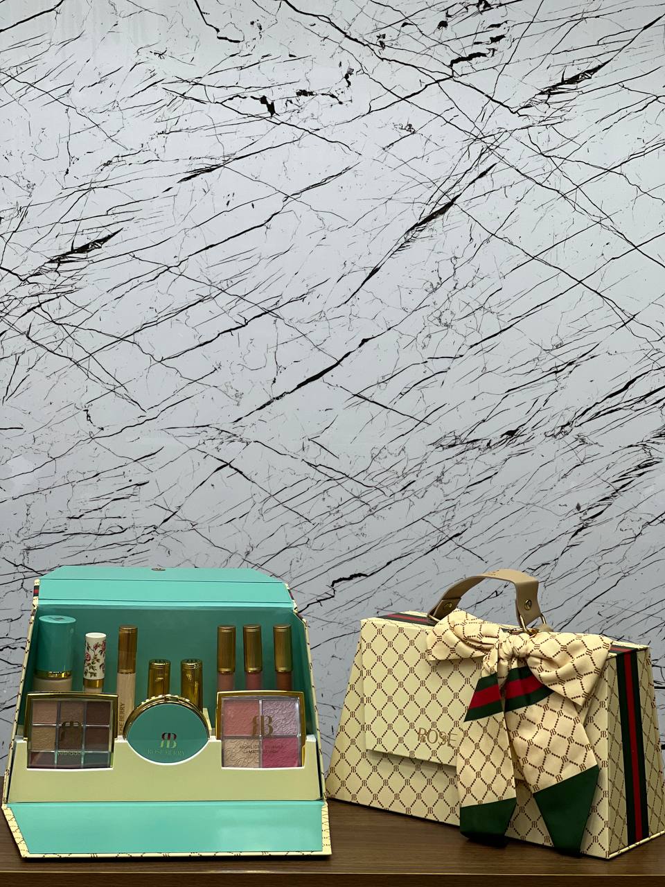 Pack maquillage rose berry original
