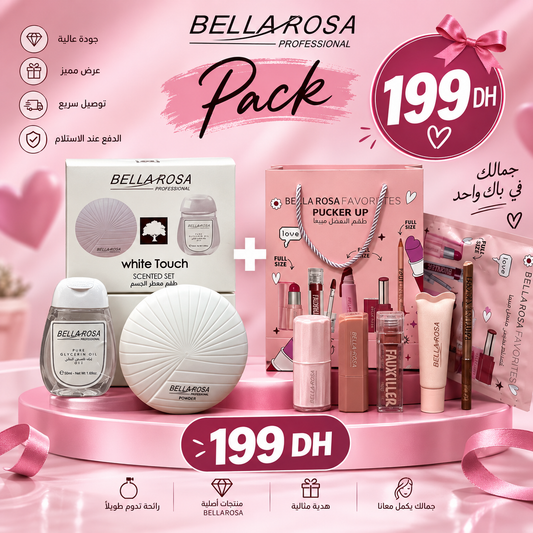 Pack bella rosa 5 pieces + powder