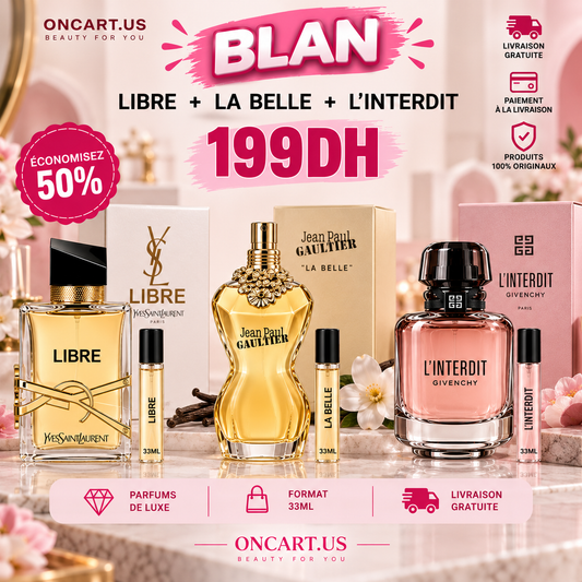 Pack 3 parfums 33ml eau de parfum 😍